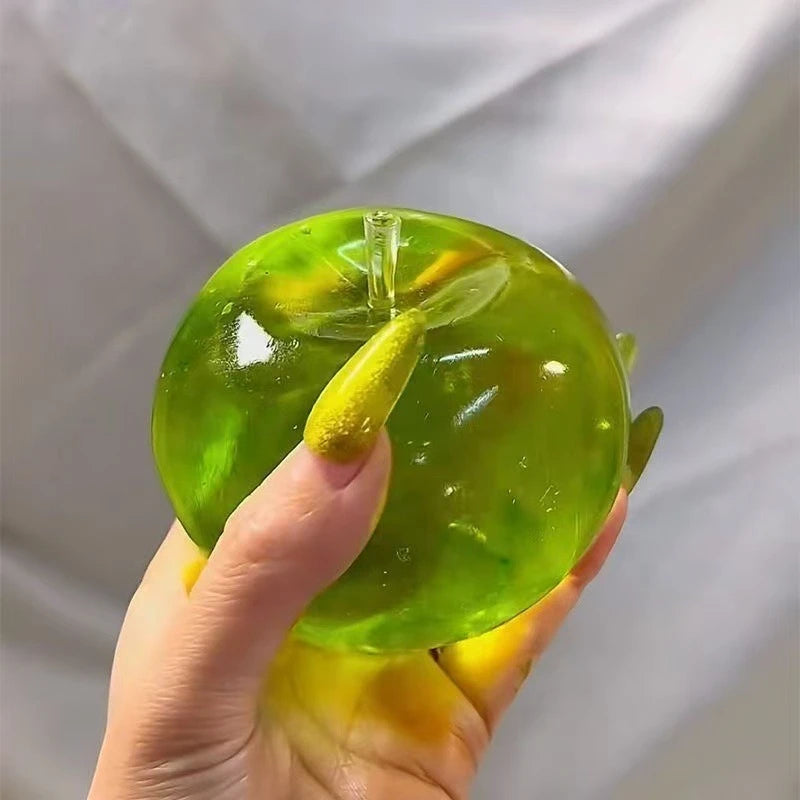 Green Apple Slow-Rise Squishy
