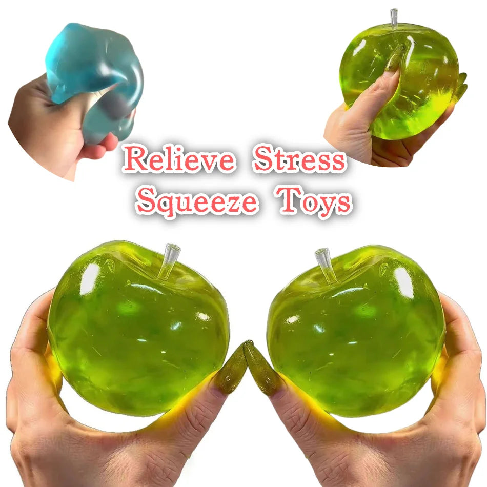Green Apple Slow-Rise Squishy